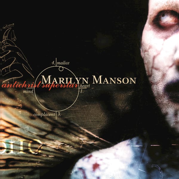 Antichrist Superstar by Marilyn Manson, album cover