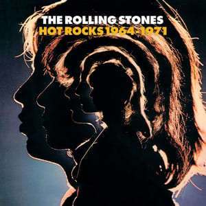 Hot Rocks 1964–1971 by The Rolling Stones, album cover