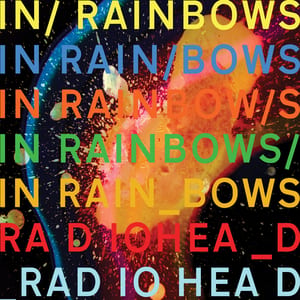 In Rainbows by Radiohead, album cover