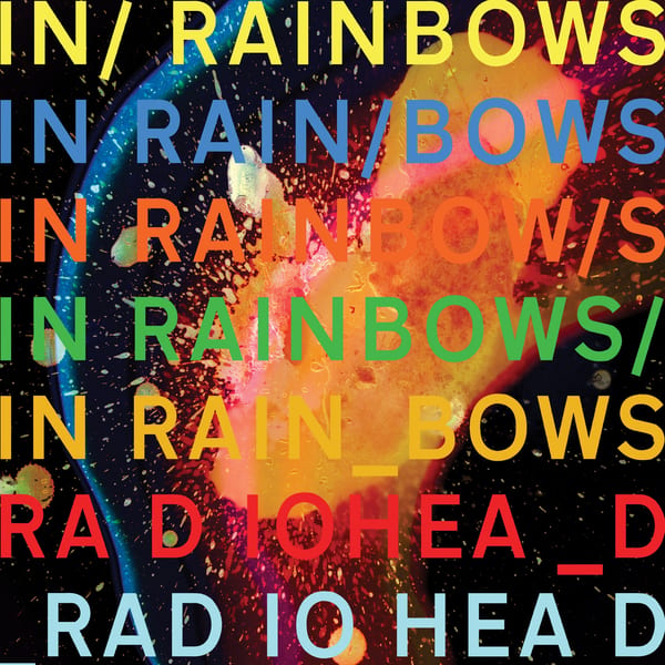 In Rainbows by Radiohead, album cover