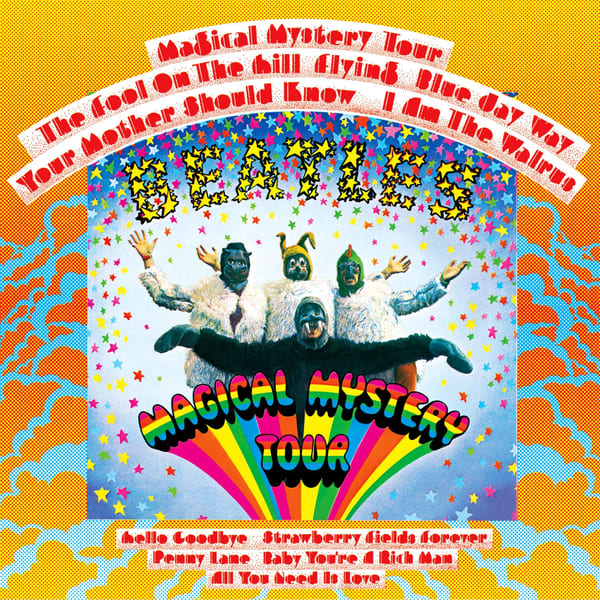 Magical Mystery Tour by The Beatles, album cover