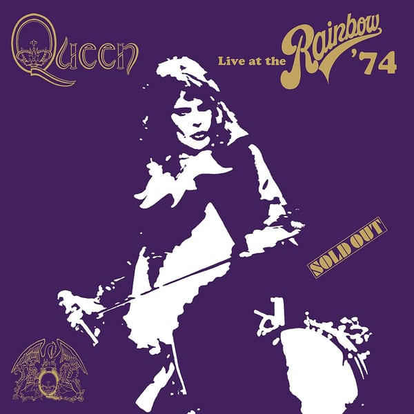 Live at the Rainbow ’74 by Queen, album cover