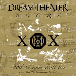Score: 20th Anniversary World Tour by Dream Theater, album cover