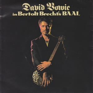 In Bertolt Brecht’s Baal by David Bowie, album cover