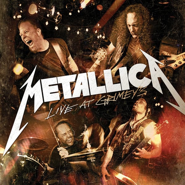 Live at Grimey's by Metallica, album cover
