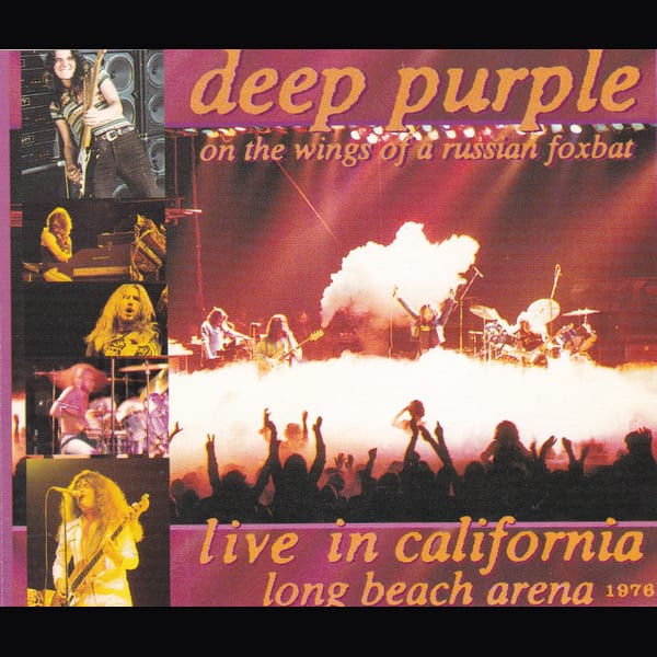 On the Wings of a Russian Foxbat: Live in California 1976 by Deep Purple, album cover