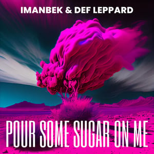 Pour Some Sugar on Me by Def Leppard, album cover