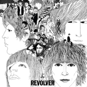 Revolver by The Beatles, album cover