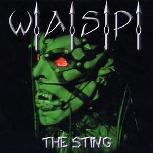 The Sting: Live at the Key Club, L.A. by W.A.S.P., album cover