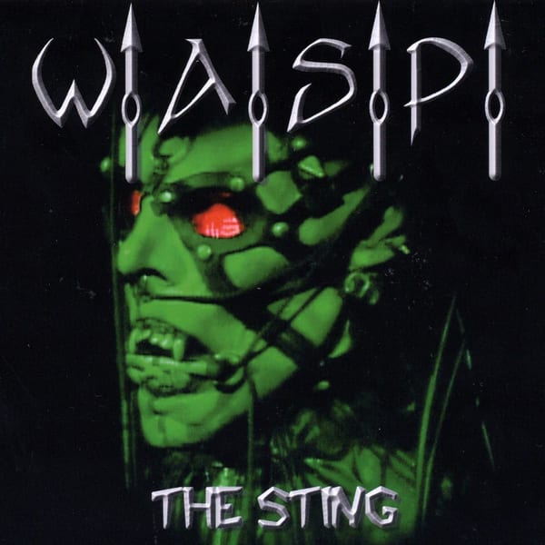 The Sting: Live at the Key Club, L.A. by W.A.S.P., album cover