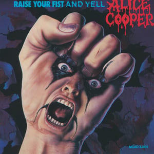 Raise Your Fist and Yell by Alice Cooper, album cover