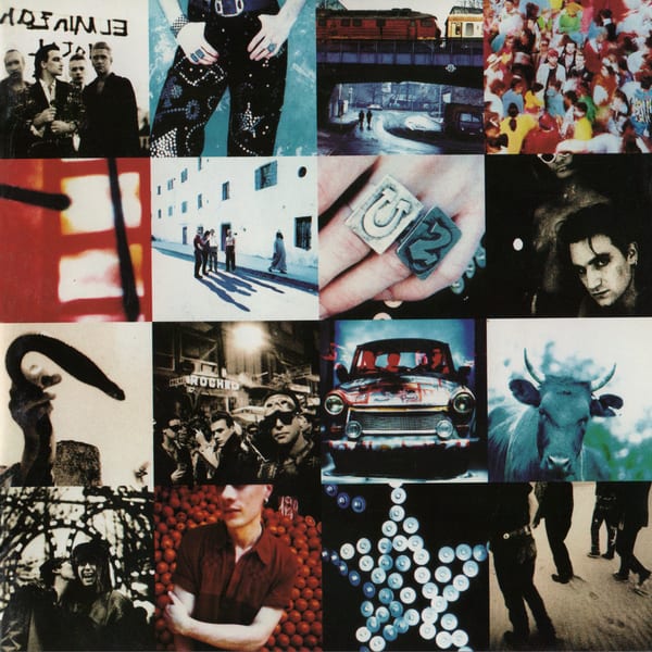 Achtung Baby by U2, album cover