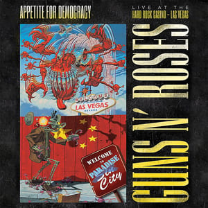 Appetite for Democracy: Live at the Hard Rock Casino - Las Vegas by Guns N’ Roses, album cover