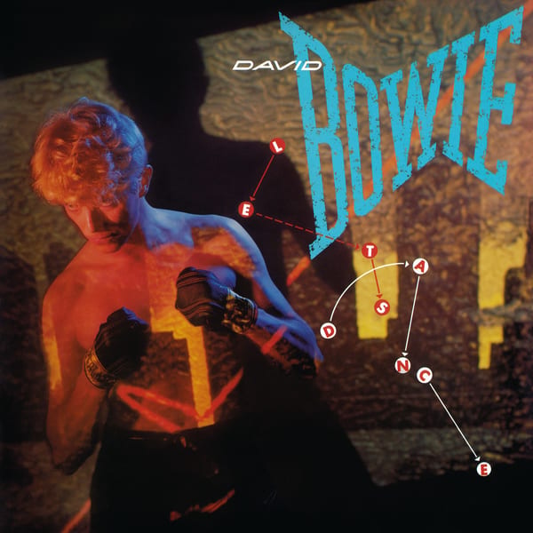 Let’s Dance by David Bowie, album cover