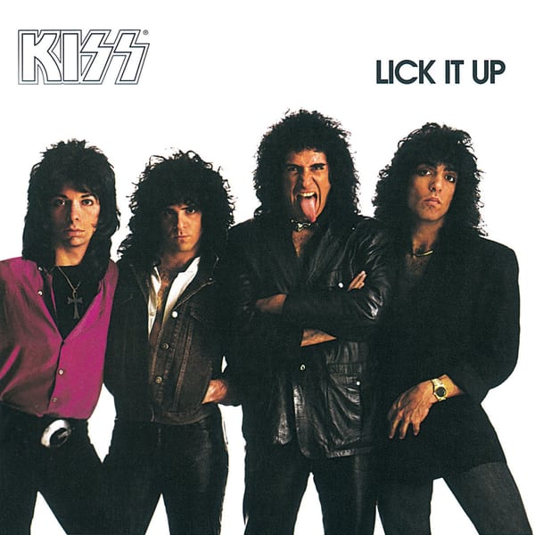 Lick It Up by KISS, album cover