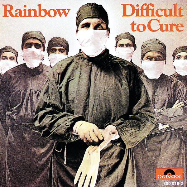 Difficult to Cure by Rainbow, album cover