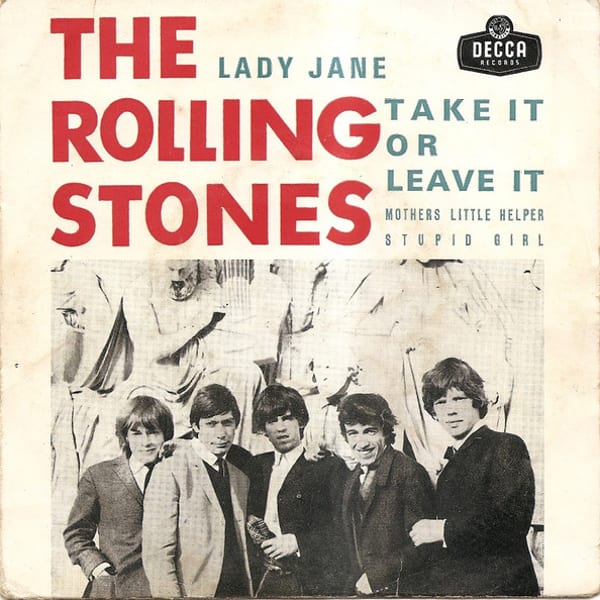 Lady Jane by The Rolling Stones, album cover