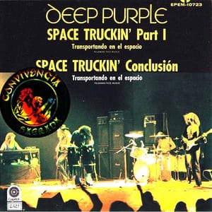 Space Truckin’ by Deep Purple, album cover