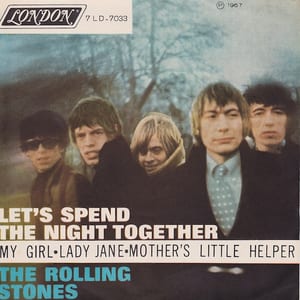 Let’s Spend the Night Together by The Rolling Stones, album cover