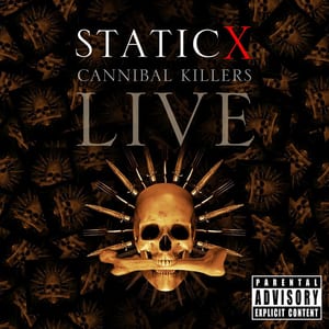 Cannibal Killers Live by Static‐X, album cover