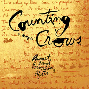 August and Everything After by Counting Crows, album cover