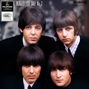 Beatles for Sale, No. 2 by The Beatles, album cover
