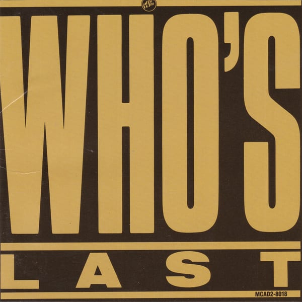 Who’s Last by The Who, album cover