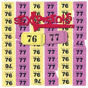 76–77 by Sex Pistols, album cover