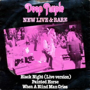 New Live & Rare by Deep Purple, album cover