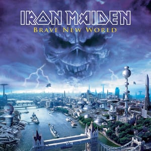 Brave New World by Iron Maiden, album cover