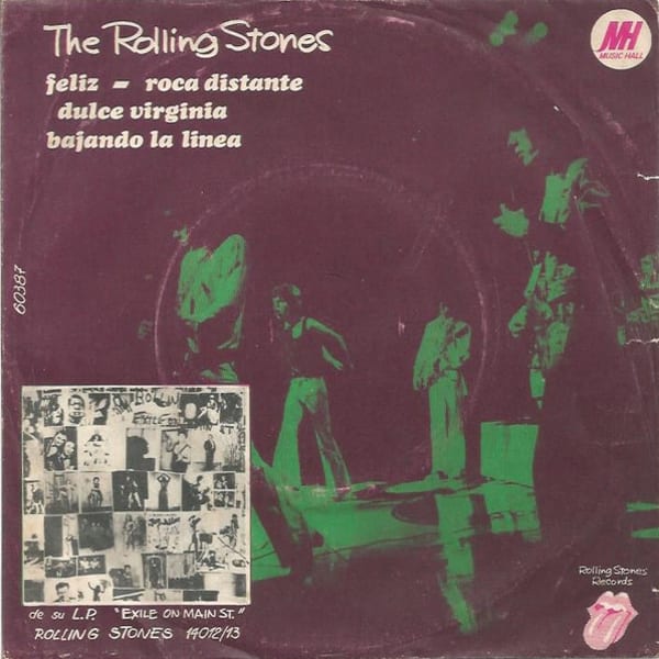 Feliz by The Rolling Stones, album cover