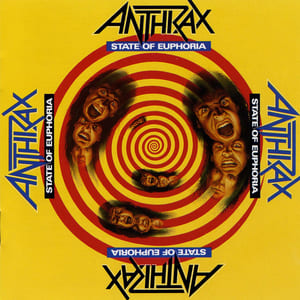 State of Euphoria by Anthrax, album cover