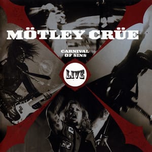 Carnival of Sins by Mötley Crüe, album cover