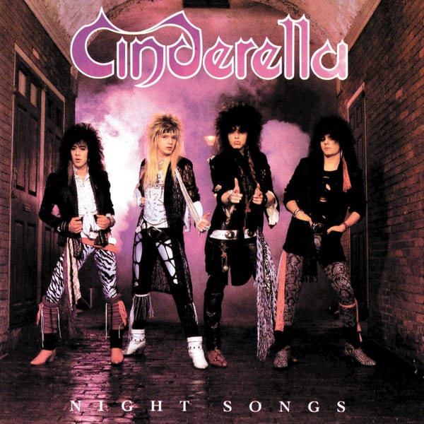Night Songs by Cinderella, album cover