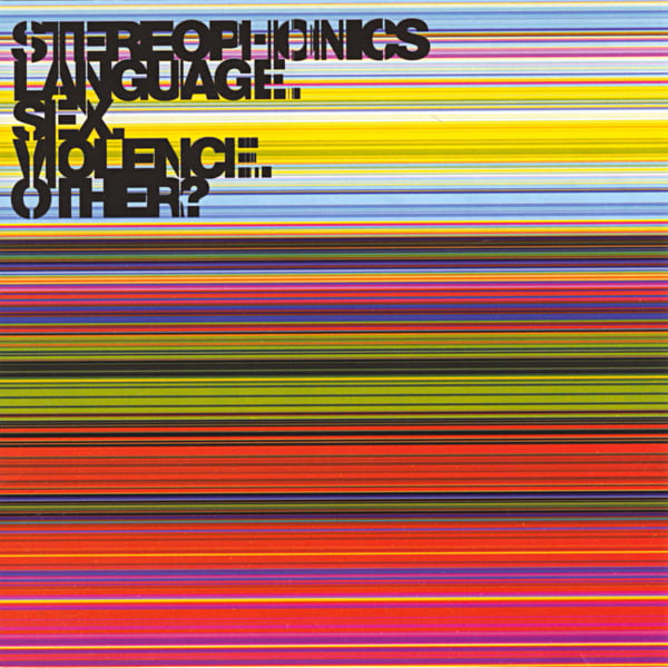 Language. Sex. Violence. Other? by Stereophonics, album cover