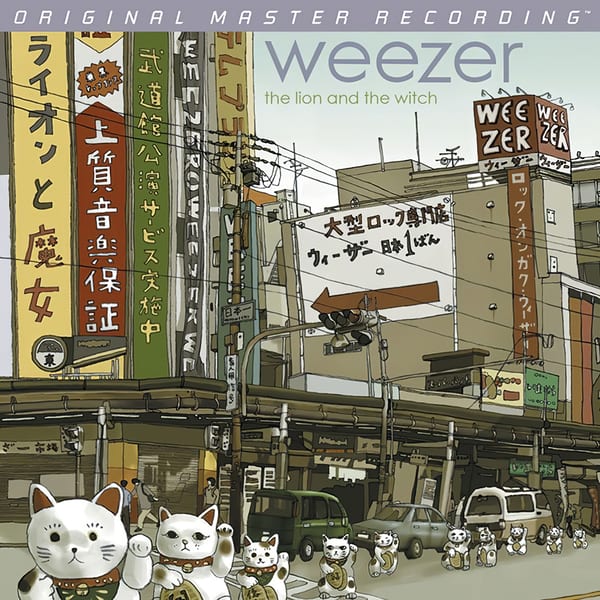 The Lion and the Witch by Weezer, album cover