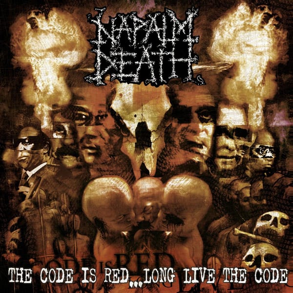 The Code Is Red… Long Live the Code by Napalm Death, album cover