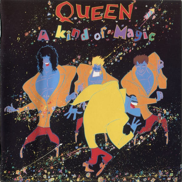 A Kind of Magic by Queen, album cover
