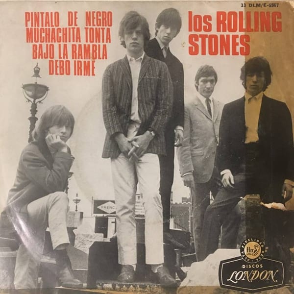 Pintalo de negro by The Rolling Stones, album cover