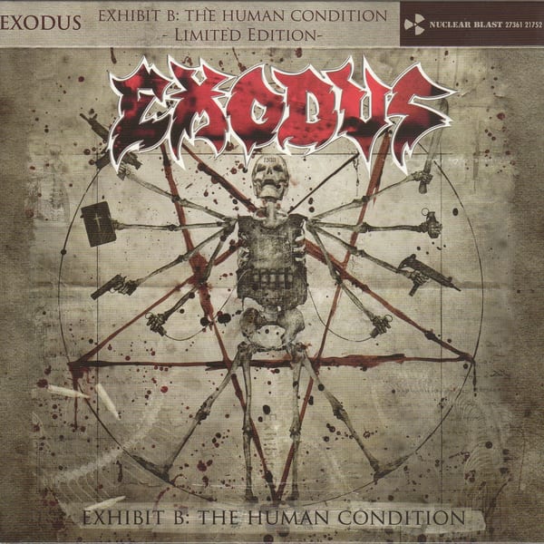 Exhibit B: The Human Condition by Exodus, album cover