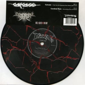 Carcass / Cerebral Bore by Carcass, album cover