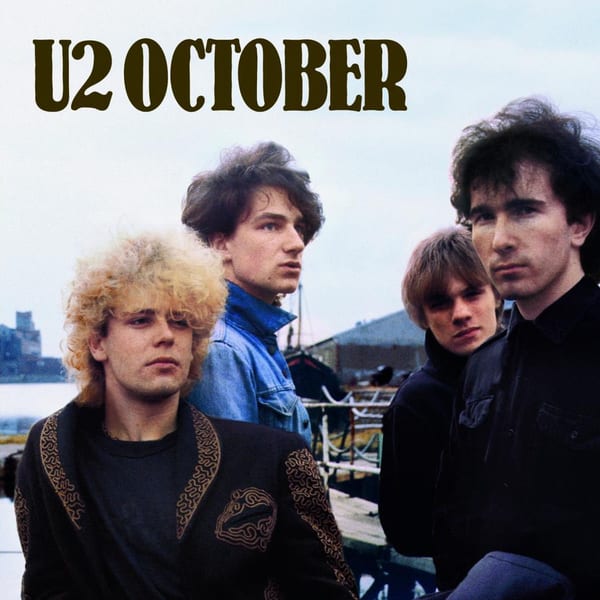 October by U2, album cover