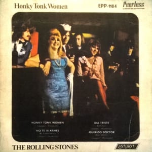 Honky Tonk Women by The Rolling Stones, album cover