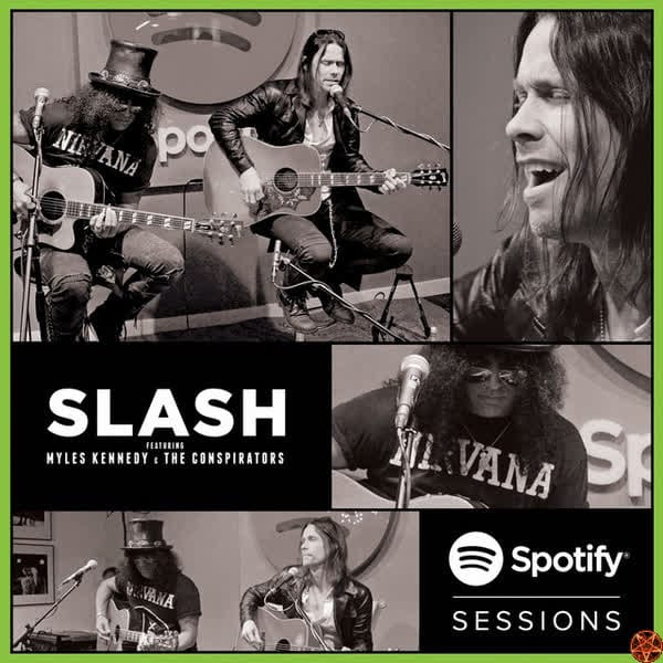 Spotify Sessions by Slash, album cover