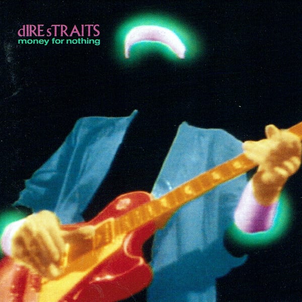 Money for Nothing by Dire Straits, album cover