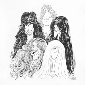 Draw the Line by Aerosmith, album cover