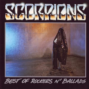 Best of Rockers ’n’ Ballads by Scorpions, album cover