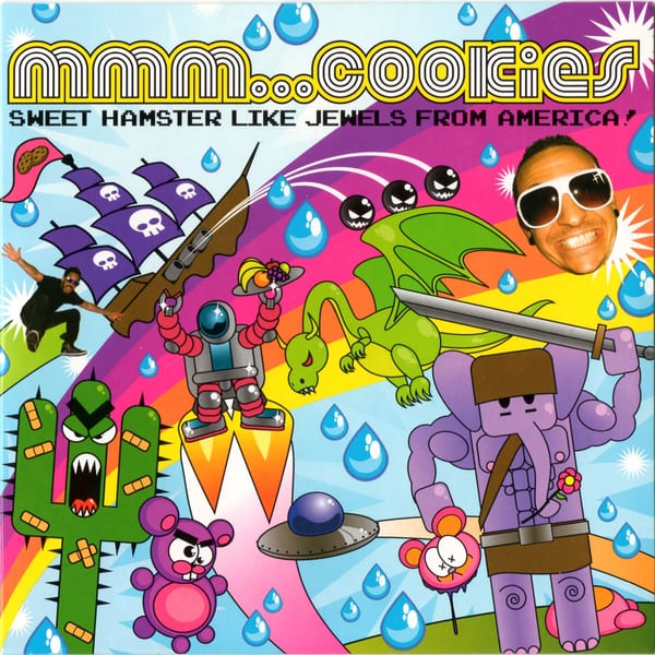 Mmm...Cookies: Sweet Hamster Like Jewels from America! by Linkin Park, album cover