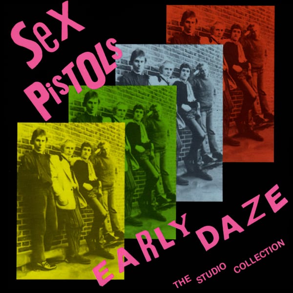Early Daze: The Studio Collection by Sex Pistols, album cover