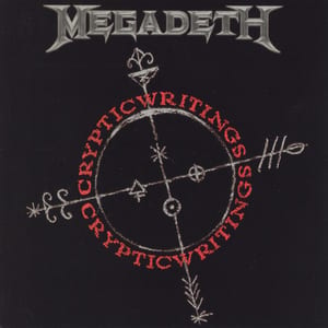 Cryptic Writings by Megadeth, album cover